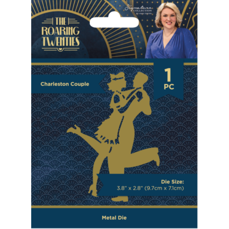 Crafter's Companion The Roaring Twenties Metal Die Charleston Couple (S-TRT-MD-CHCO)