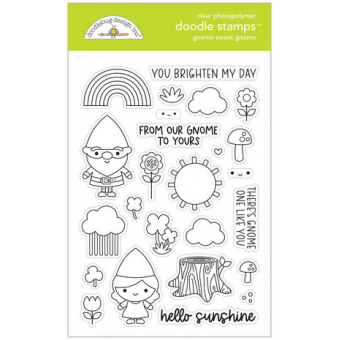 Doodlebug Design Gnome Sweet Gnome Doodle Stamps (7971) (842715079717)