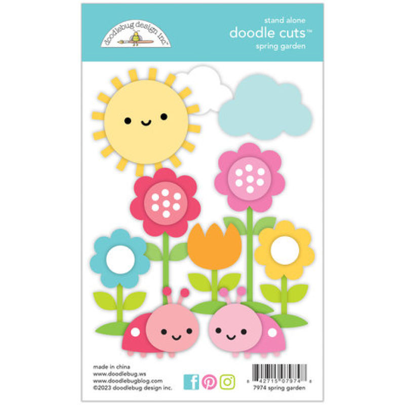 Doodlebug Design Spring Garden Doodle Cuts (7974) (842715079748)