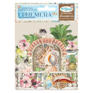Stamperia Blue Dream Ephemera (51pcs) (DFLCT11)