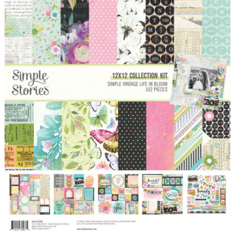 Simple Stories Simple Vintage Life in Bloom Collection Kit (19700)