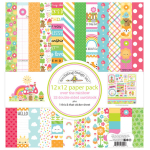 Doodlebug Design Over The Rainbow 12x12 Inch Paper Pack (7994) (842715079946)