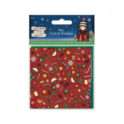 Christmas Mini Cards & Envelopes (GOR 150900)