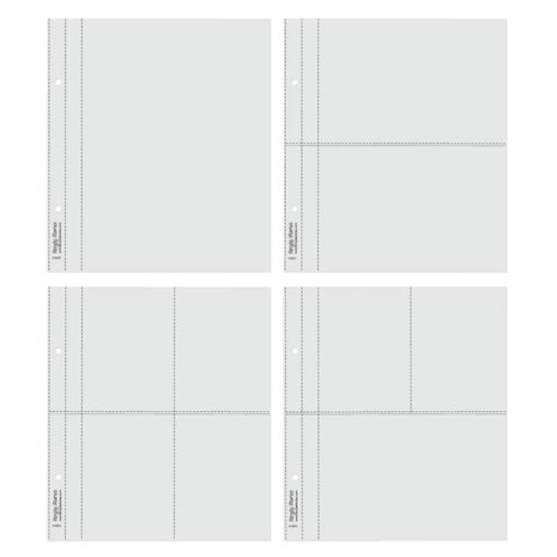 Simple Stories SN@P! Flipbook Page Refills Multi 6x8 Inch (13309)