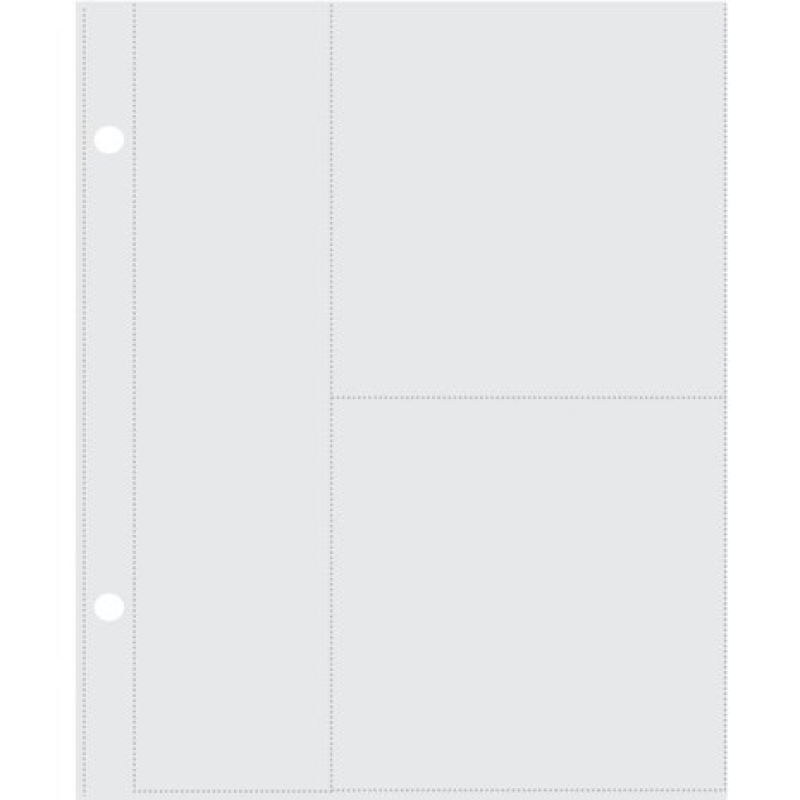 Simple Stories SN@P! Pocket Page Refills 4x4/2x8 Inch (2006)