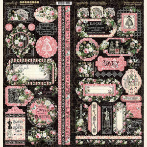 Graphic 45 Elegance Stickers (4502198)