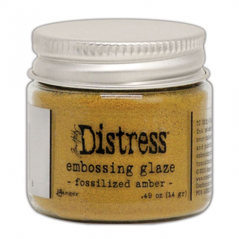 Ranger Distress embossing glaze Fossilized amber (TDE70986)
