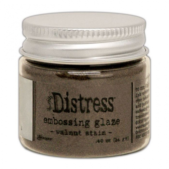 Ranger Distress embossing glaze Walnut stain (TDE71044)
