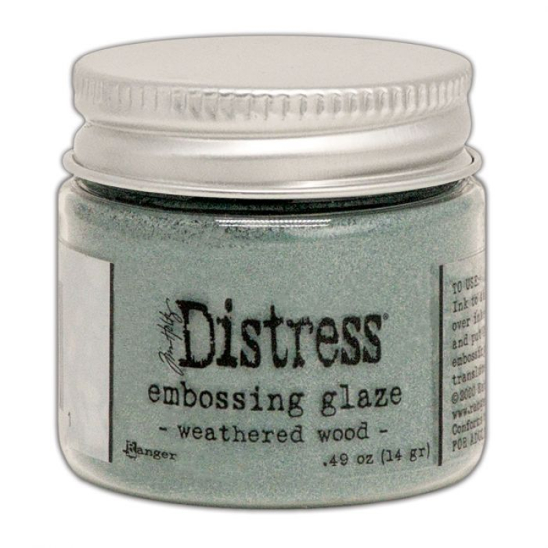 Tim Holtz Ranger Distress embossing glaze Weathered wood (TDE71051)