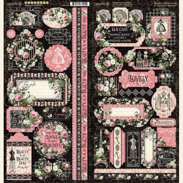 Graphic 45 Elegance Stickers (4502198)