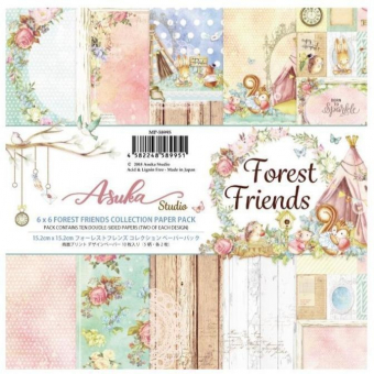Memory Place Forest Friends 6x6 Inch Paper Pack (MP-58995)