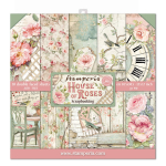 Stamperia House of Roses 12x12 Inch Paper Pack (SBBL66)