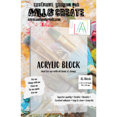 Aall and Create Acrylic Block A5 (AALL-AB-A5)