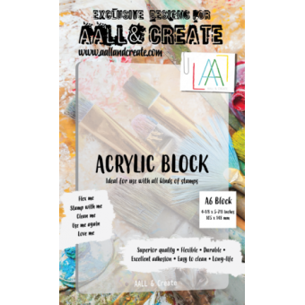 AALL and Create Acrylic Block A6 (AALL-AB-A6)