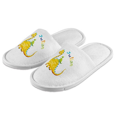 Sublimatie Terrycloth slippers Wit voor kinderen
