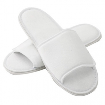 Sublimatie Twerrycloth witte slippers (SLIPPER-W-2)