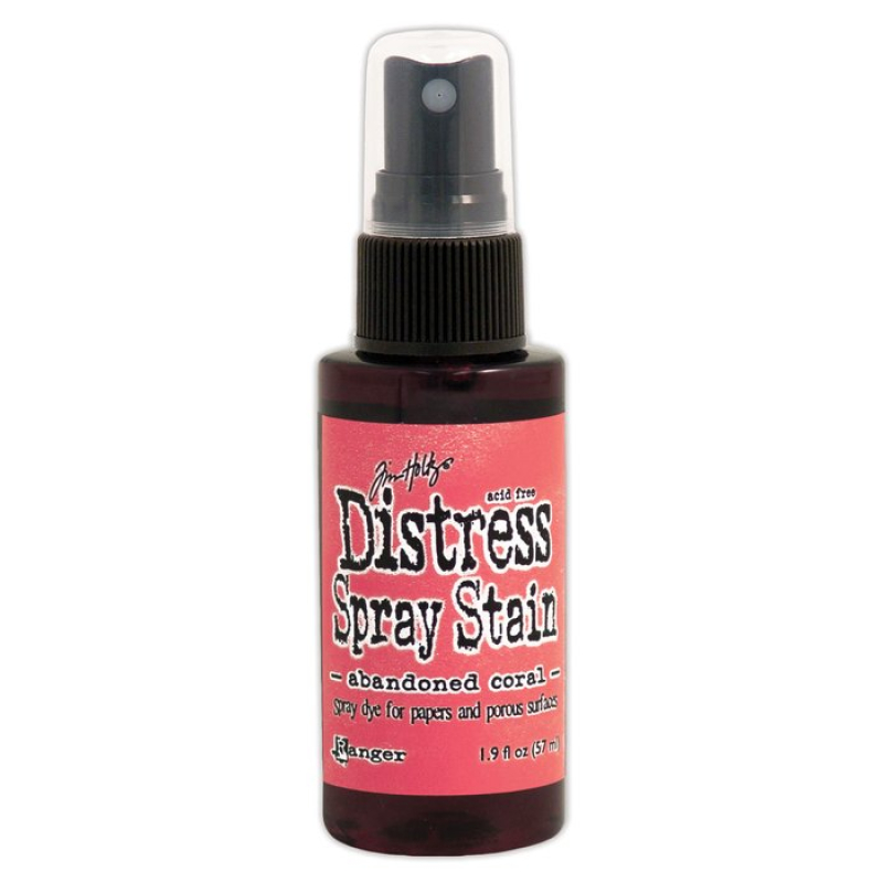 Tim Holtz Ranger Distress Spray Stain Abandoned Coral (TSS44079)