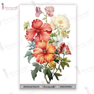Dress My Craft Transfer Me Mini Botanical Bunch (DMCDP6481)