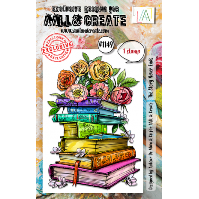 Aall and Create Stamp Set A7 The Story Never Ends (AALL-TP-1149)