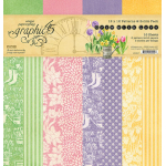 Graphic 45 Grow with Love 12x12 Inch Patterns & Solids Pack (4502817)