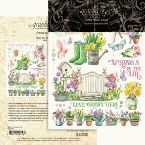 Graphic 45 Grow with Love Rub-On Transfers (4502821)