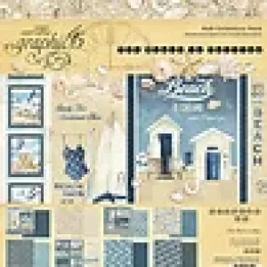 Graphic 45 The Beach is Calling 8x8 Inch Collection Pack (4502822)