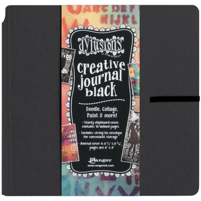 Ranger Dyan Reaveley Dylusions Journal Creative Black Square (DYJ45557)