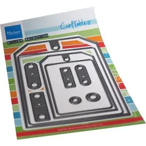 Marianne Design • Craftable Grote tag (CR1551)