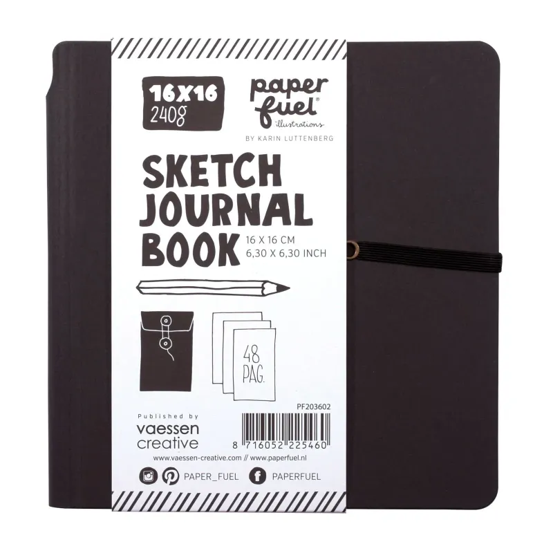 Paperfuel • Journal notebook 16x16cm (PF203602)