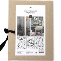 Rico-Design Kerst Sjablonen 3 stuks voor Ramen (Window Chalk Art) (08792.83.04)