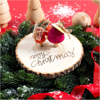 Rico-Design Houten schijfje klein (08796.02.06)