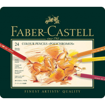 Faber-Castell Kleurpotlood Polychromos etui a 24 stuks (FC-110024)