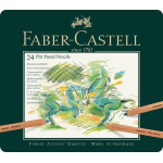 Faber-Castell pastelpotlood Pitt metalen etui a 24 stuks (FC-112124)