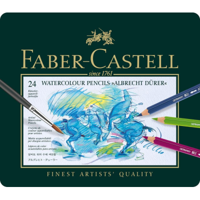 Faber-Castell Aquarelpotlood Albrecht Dürer etui (24 pcs) (FC-117524)