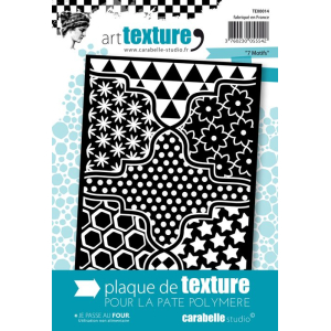 Carabelle texture 9x14cm 7 motifs (TEX0014)