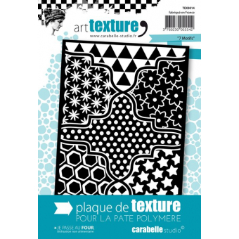 Carabelle texture 9x14cm 7 motifs (TEX0014)