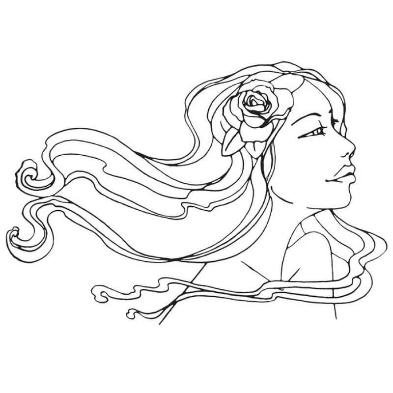 Prima Marketing Cling stamp gardenia (980207)
