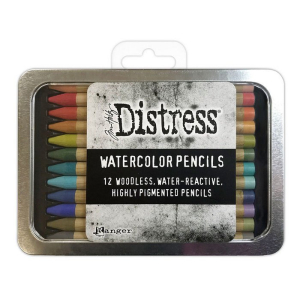 Tim Holtz Ranger Distress Watercolor Pencils Kit 3 (TDH76643)