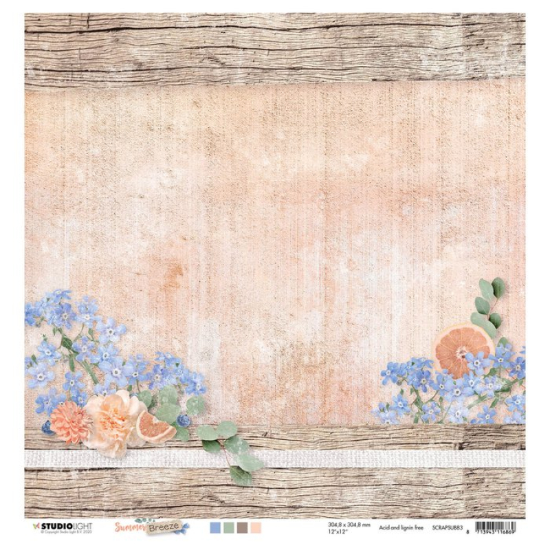 Studio Light • Scrap 200g Summer breeze nr.83 1pc (SCRAPSUB83)