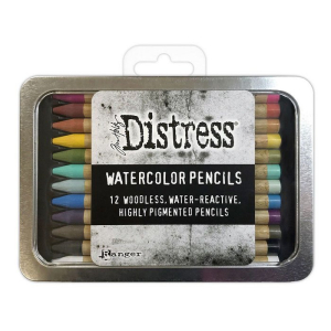 Tim Holtz Ranger Distress Watercolor Pencils Kit 1 (TDH76308)