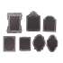 American Crafts • Diecut Chalkboard Frames 10pcs (366637)