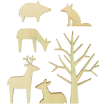 Rico-Design Houten kerstfiguren (08716.00.31)