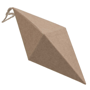 Rico-Design Papier mache Hangend vorm ruit (08793.90.28)