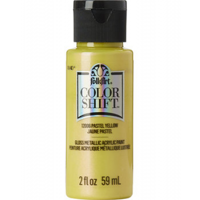 Folkart Color Shift Pastel Yellow 2 fl oz (12006) (28995120060)