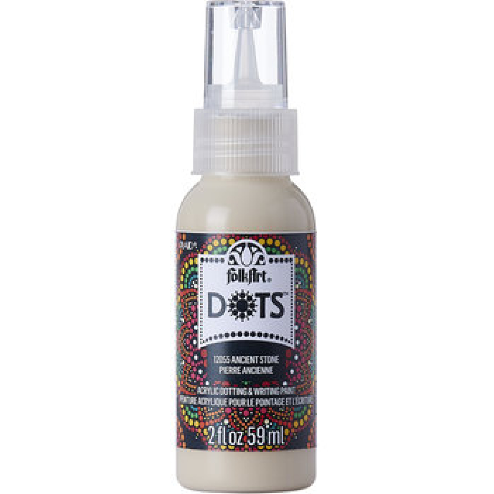 Folkart Dots Ancient Stone 2 fl oz (12055) (28995120558)