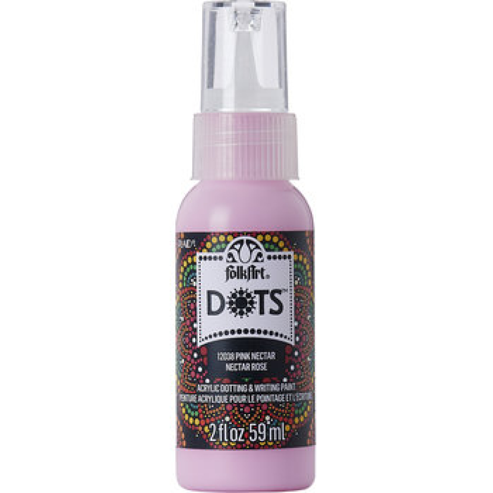 Folkart Dots Pink Nectar 2 fl oz (12038) (28995120381)