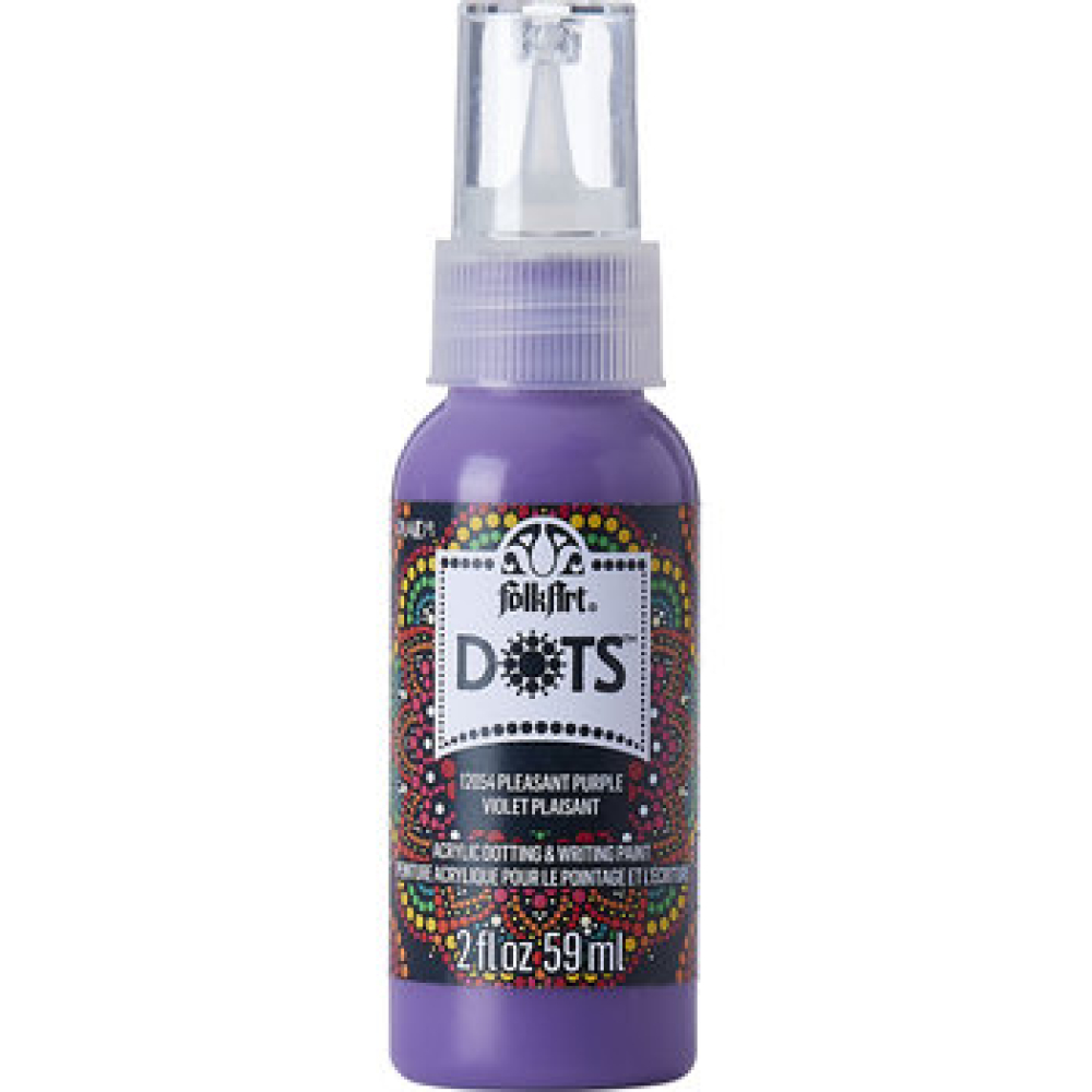 Folkart Dots Pleasant Purple 2 fl oz (12054) (28995120541)