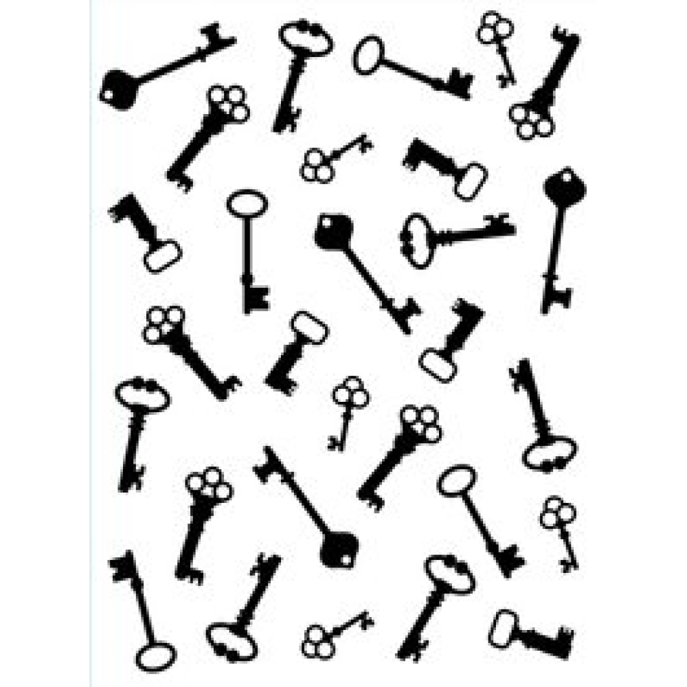 Darice • Embossing sjabloon antieke sleutels (1218-52)