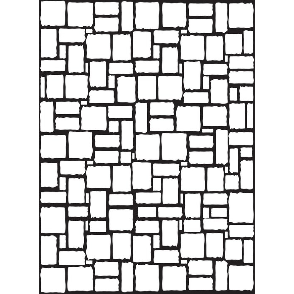 Darice • Embossing sjabloon bakstenen muur patroon (1217-59)