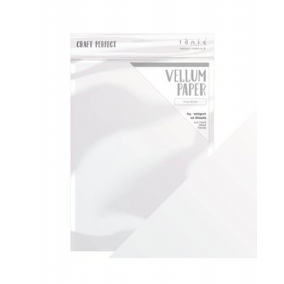 Tonic Craft Perfect Pure White A4 Vellum Paper (9997E)